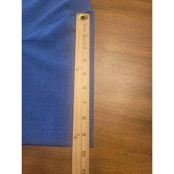 Orvis Tech Chambray Performance Shirt Men’s M Blue Stretch Outdoor Utility EUC - Picture 7 of 9